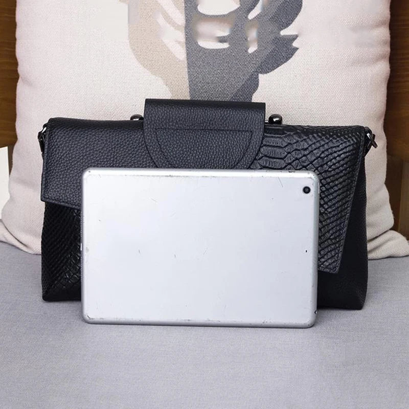 High Quality Soft PU Leather Handbag Women Luxury Purses Female Bag