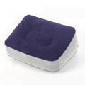 Inflatable Footrest Pillow PVC Foot Rest Air Pillow Cushion for Travel