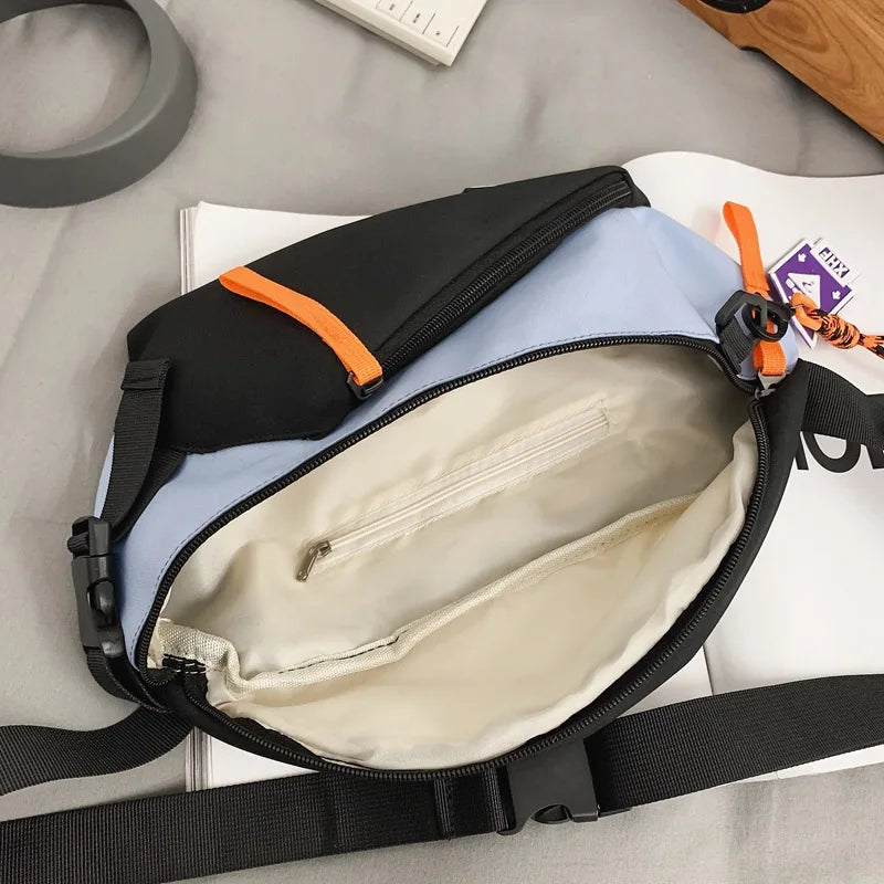 Chest Rig Bag Women Fanny Pack Streetwear Chest Bags Multi-function
