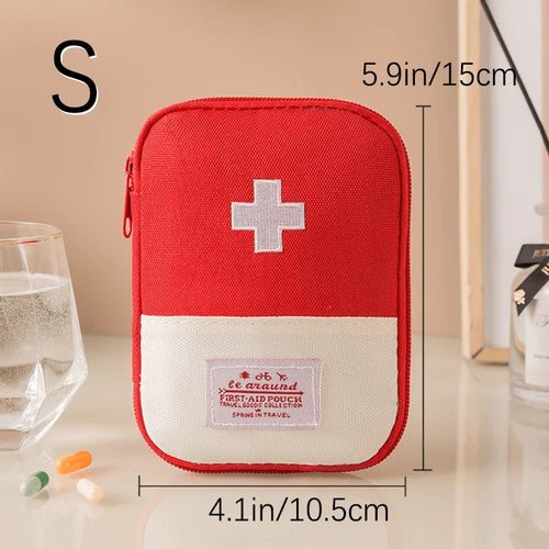 Large Capacity Medicine Storage Bag, Portable Pill Organizer for Home