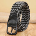 Non-hole Punch-free MEN'S AND WOMEN'S Woven Belt Elastic Stretch