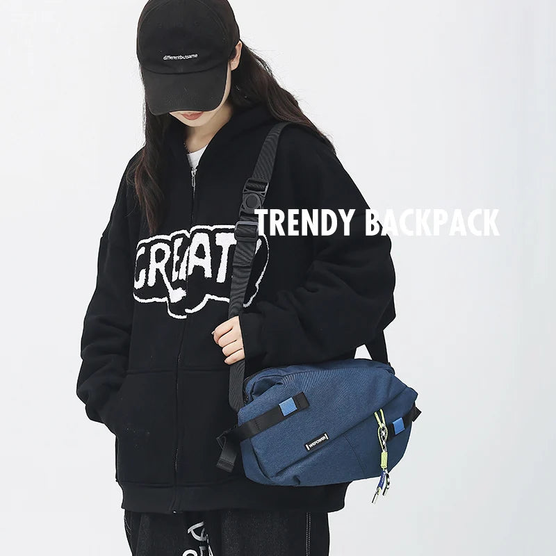 High Quality Nylon Panelled Waist Packs New Brand Unisex Chest
