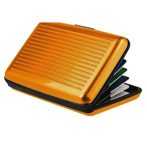 Credit Card Holder Wallet Metal Name Card Holder Waterproof Credit