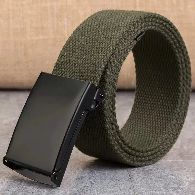 Men's Belt Fashion New Unisex Trousers Belt Women's Belt Canvas Belt