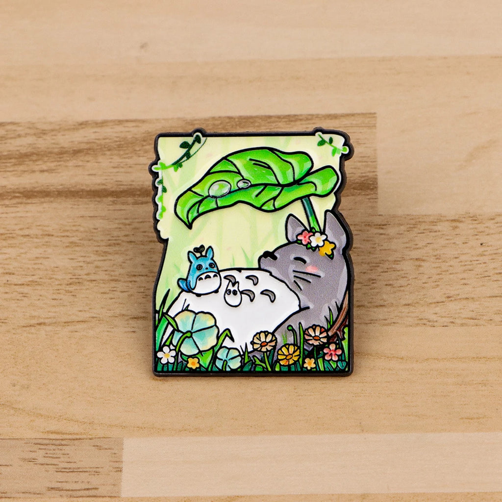 Grey Elf Enamel Pin Sleeping Brooches For Women Lapel Pins Badge on