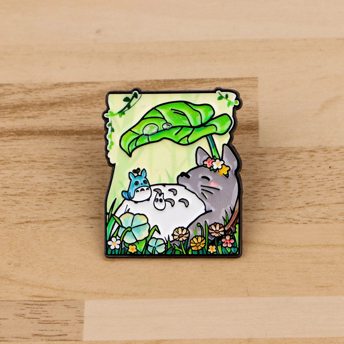 Grey Elf Enamel Pin Sleeping Brooches For Women Lapel Pins Badge on