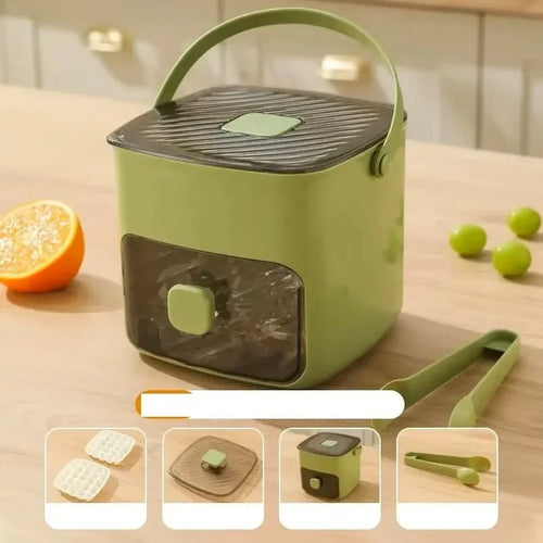 48-Compartment Reusable Ice Cube Tray with Press Release