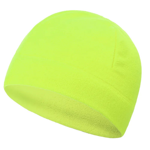 Winter Fleece Beanie Cycling Men Women Elastic Hiking Soft Thermal