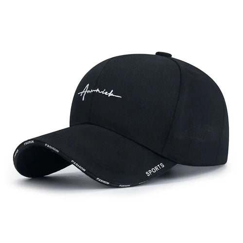 Breathable Adjustable Sun Hats Cotton Solid Color Baseball Cap UV