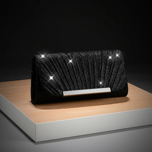 Luxury Wedding Envelop Clutch Bags Fashionable Chic Shiny Evening Bag