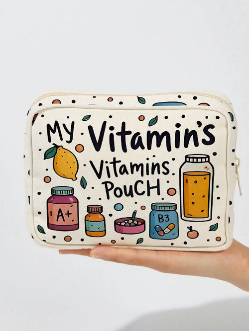 1PC Large Capacity Medicine Bag Travel Portable Medical Bag Home