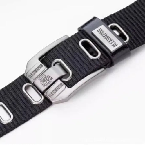 Men Pin Buckle Belt Canvas Belt Men'Fashion Nylon Belt, Jeans Belt,