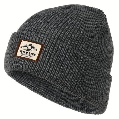 WRELS Outdoor Fleece Hat Winter Warm Windproof unisex