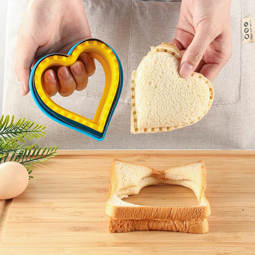 Kitchen Sandwich Cutter Sealer Machine Household Biscuit Plastic