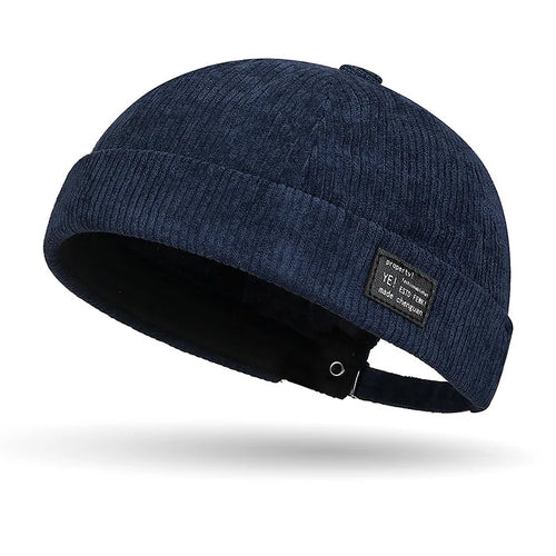 Winter and autumn Corduroy Brimless Casual Hat, Personalized Yuppies