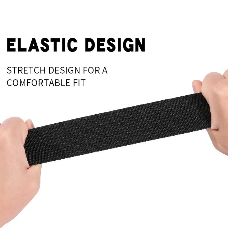 Belt Magnetic Buckle Quick Release Tactical Elastic Belt Casual