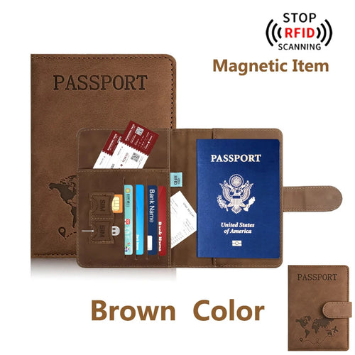 Travel Documents Holder Wallet Cover Case