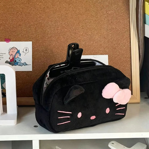Hello Kitty Storage Bag Cartoon Pencil Case Stationery Supplies Large