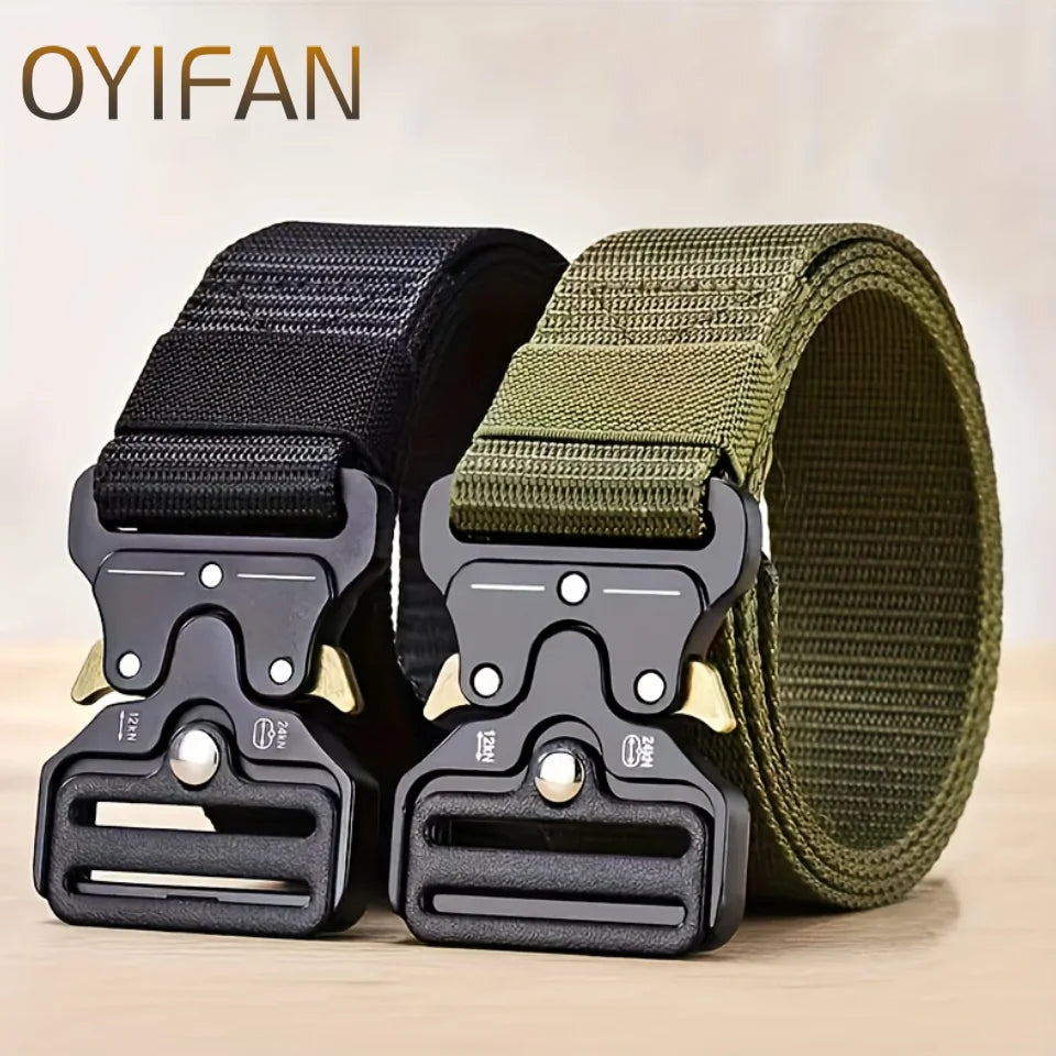 Men's Belt Outdoor Hunting Tactical Mens Belt Multifunctional Combat