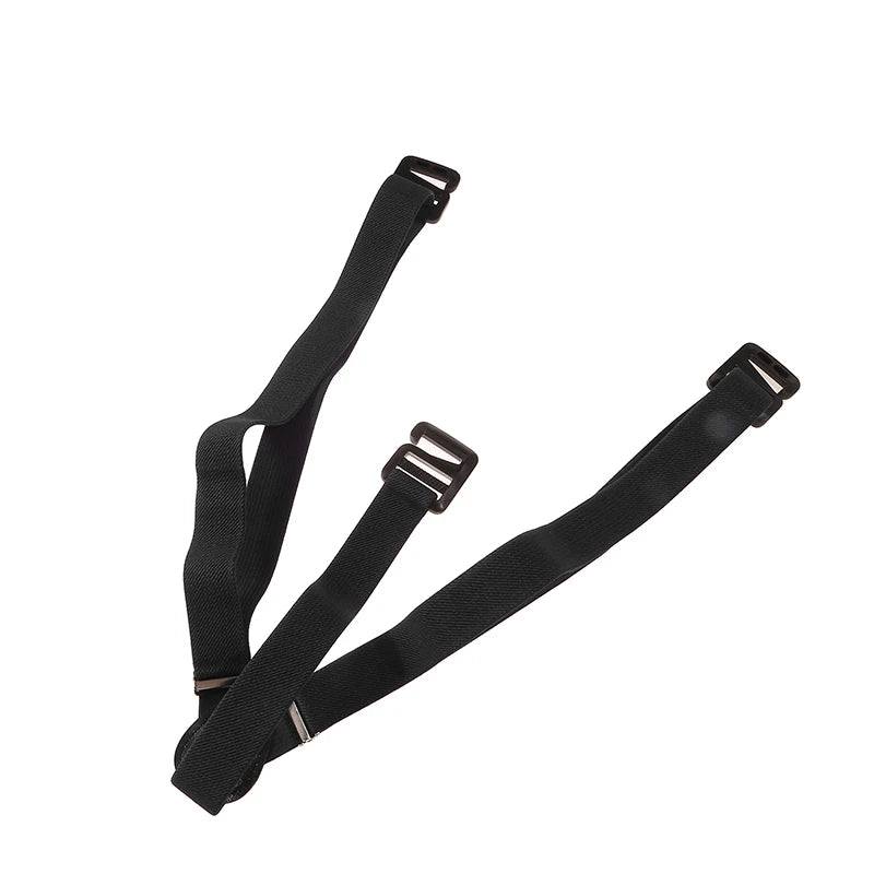 Suspenders Belt for Men 4cm Wide X-Back with 3 Plastic Gripper
