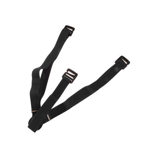 Suspenders Belt for Men 4cm Wide X-Back with 3 Plastic Gripper