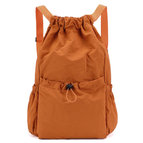 Lightweight Waterproof Drawstring Backpack — Large Capacity Gym & School Bag