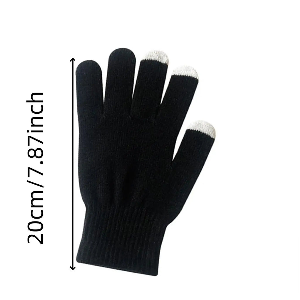 2/4pcs sets Winter Warm Velvet men Hat Scarf Gloves Set For men and