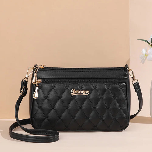 PU Leather Crossbody Bags Zipper New Fashion Shoulder Bag for Women
