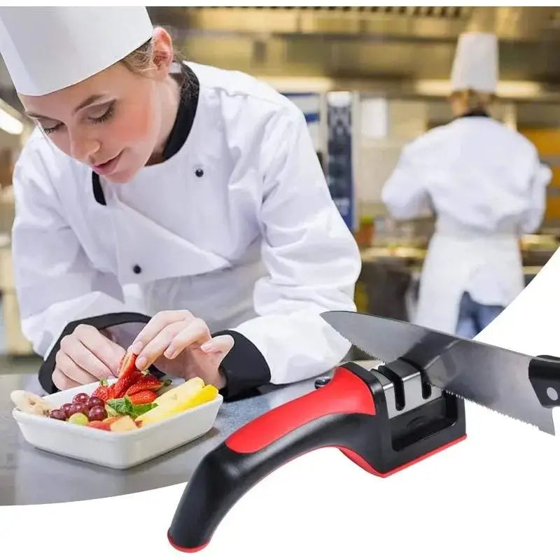 Manual Kitchen Knife Sharpener