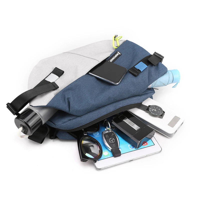 High Quality Nylon Panelled Waist Packs New Brand Unisex Chest
