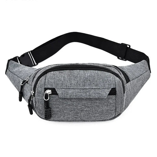 Mobile Waist Bag for Men Women Multifunctional Large Capacity