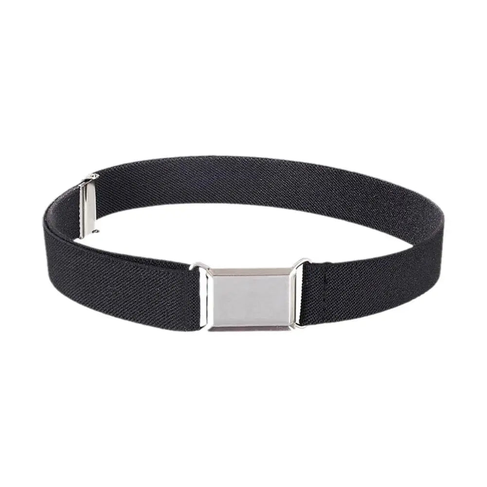 Adjustable Belt With For Kids Children Stretch Elastic Canvas