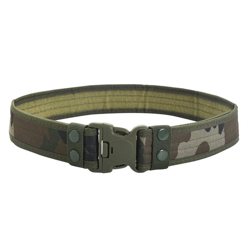 Men's Belt Outdoor Camouflage Tactical Belt Oxford Cloth Belt