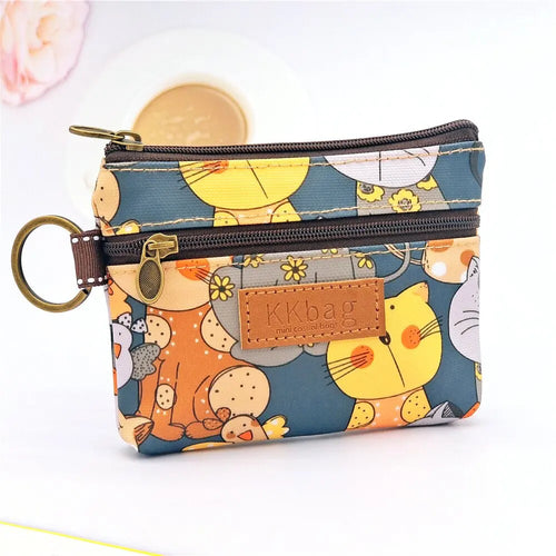 Cute Animals Wallet Zipper Purse Cartoon Small Coin Purse Lightweight