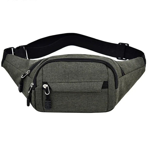 Mobile Waist Bag for Men Women Multifunctional Large Capacity