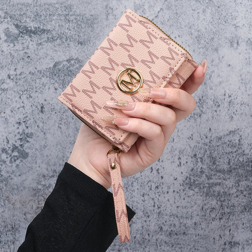 Women's Short Wallet European American PU Leather High-End
