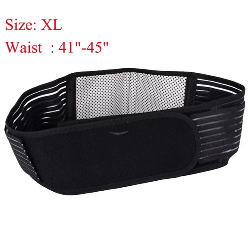 Self-Heating Waist Brace Belt – Adjustable Back & Lumbar Support