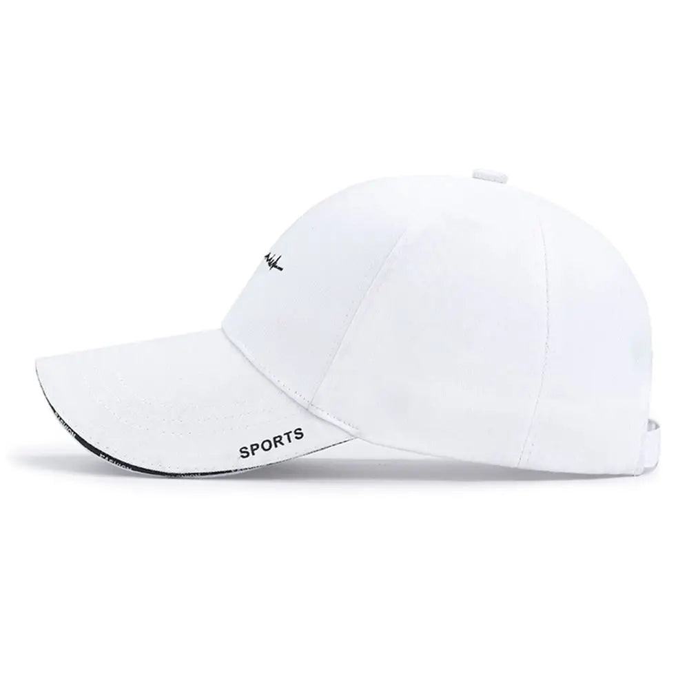 Breathable Adjustable Sun Hats Cotton Solid Color Baseball Cap UV