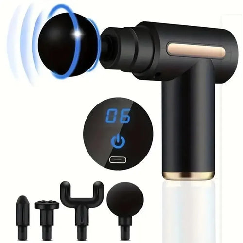 99 Level Massage Gun Fascia Deep Muscle Relax Body Neck Massager