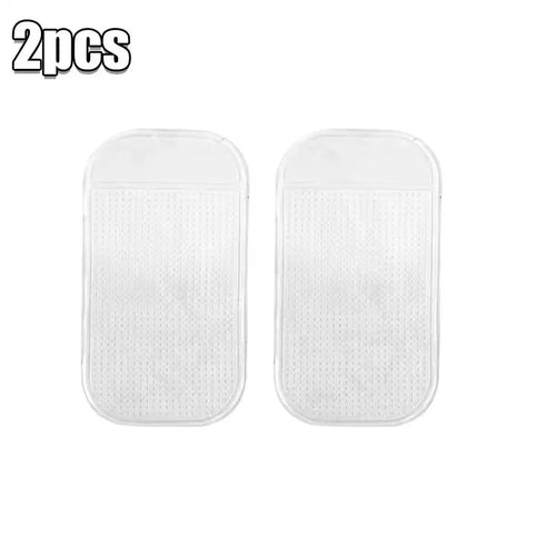 2PCS Car Dashboard Anti-slip Mat Cell Phone Anti-slip Silicone Mat