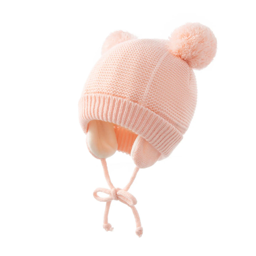 Winter Baby Stuff Hat for Boy Girls Accessories Knited Cap Kids Hat