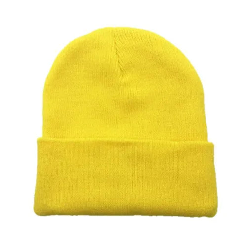 Winter Hat for Woman New Beanies Knitted Fluorescent  Girls Autumn
