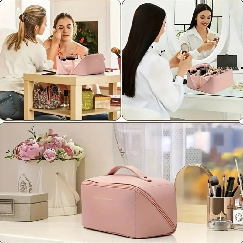 Makeup Organizer Female Toiletry Kit Bag Make Up Case Storage Pouch