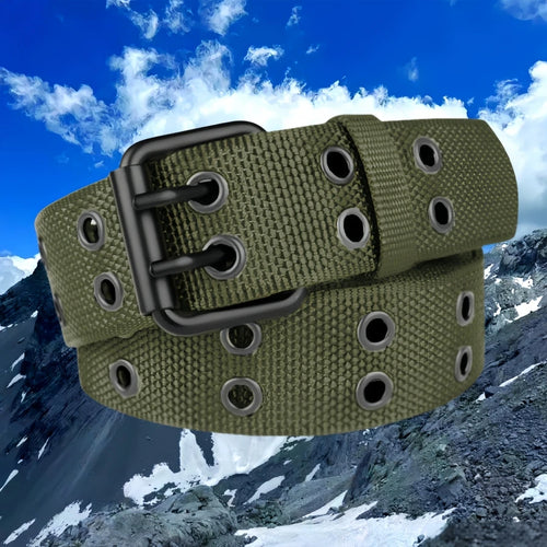 Big Size 120-140cm New Men Breathable Nylon Fabric Belt outdoor