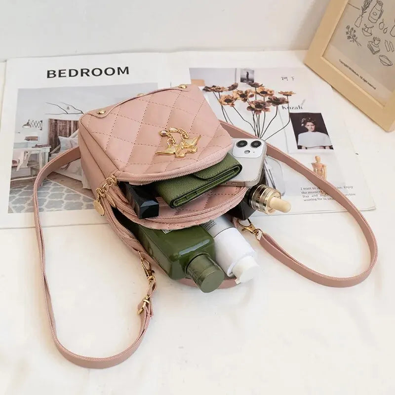 Rilibegan Women Fashion Backpack Female Handbag Leisure