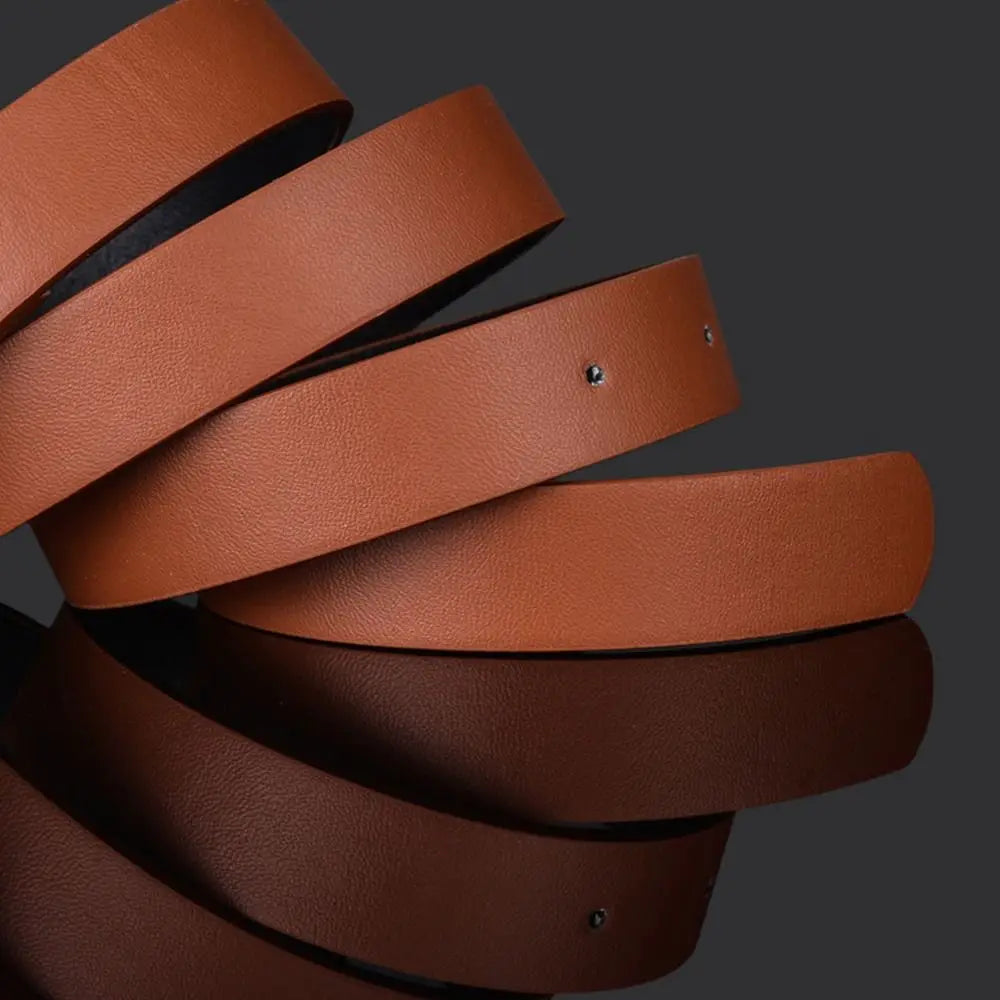 Children PU Leather Belts Boys Girls Kid Waist Strap Waistband Metal