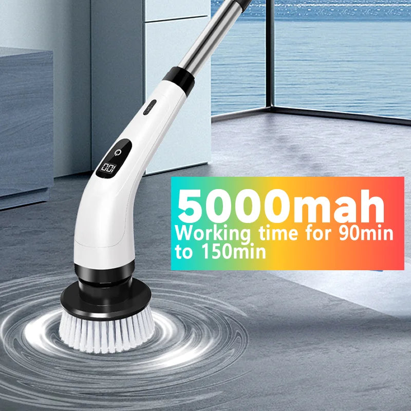 Cordless Household Spin Scrubber Kitchen Gadgets Hair Brushes Bathroom