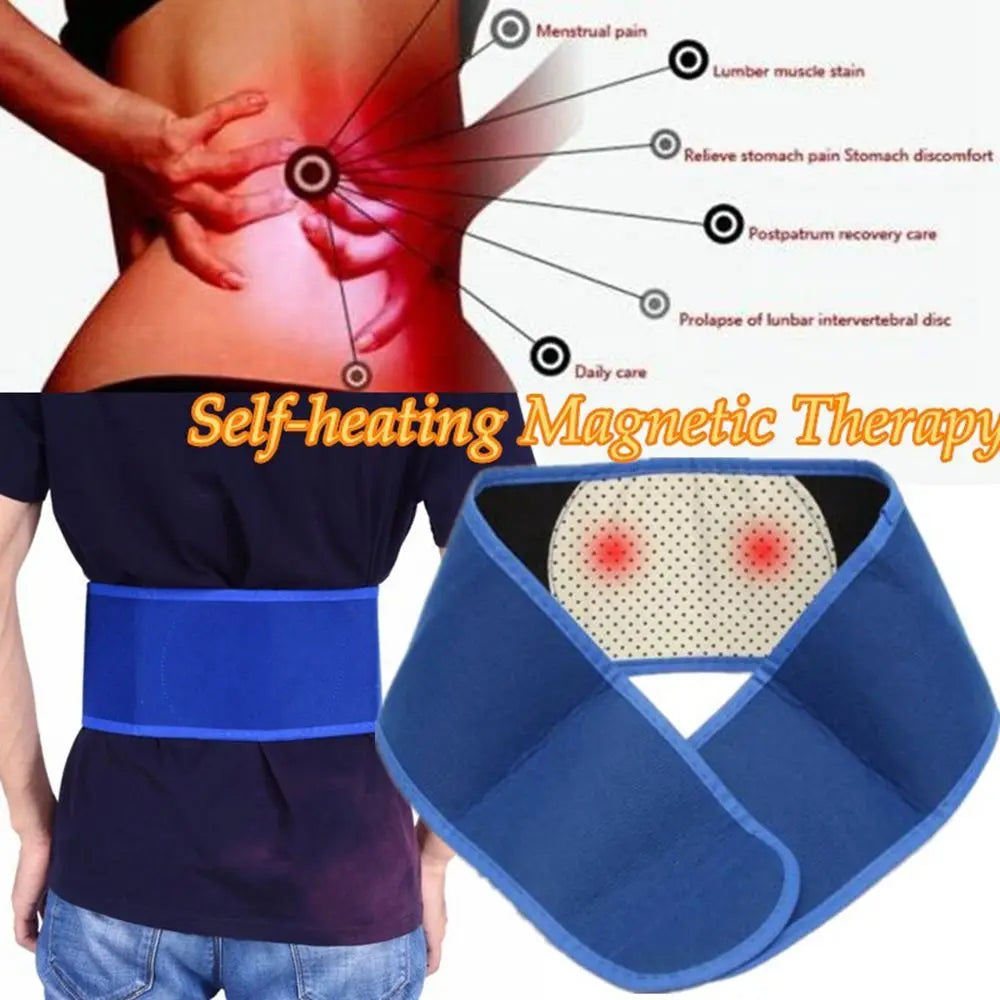 Unisex Self Heating Pad For Lower Back Pain Relief Therapy   Posture