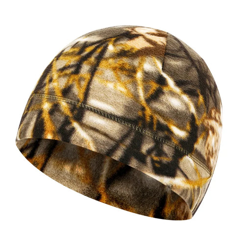 Winter Fleece Beanie Cycling Men Women Elastic Hiking Soft Thermal