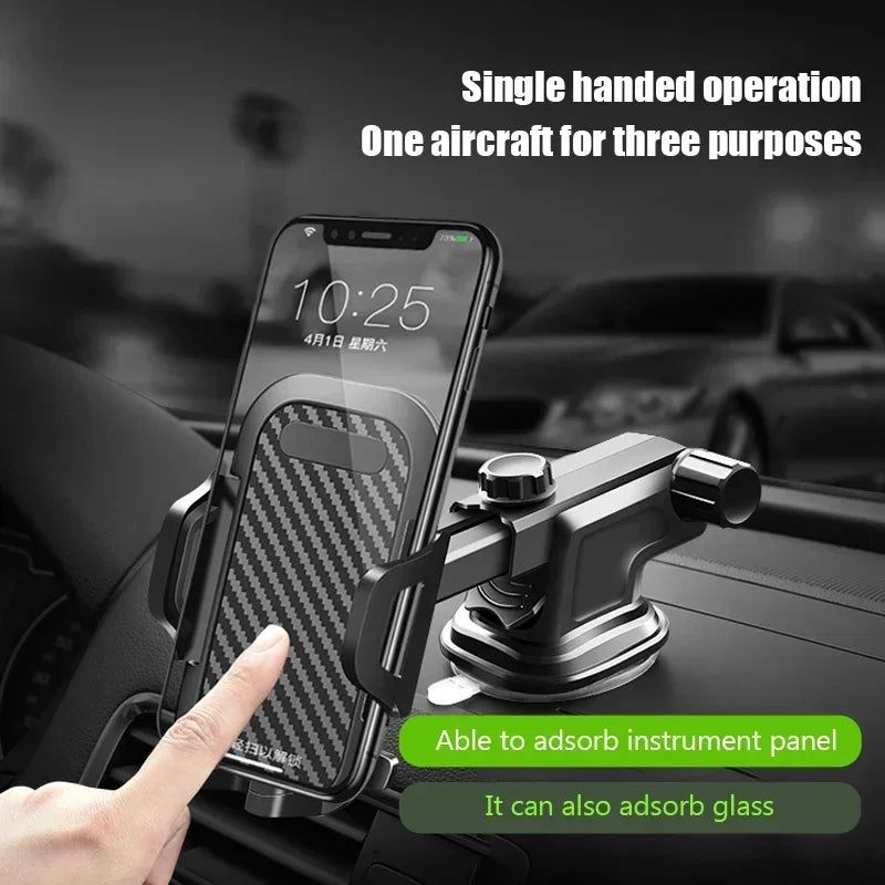 Car Phone Holder Sucker Mount Stand Suction Cup Cellphone Support in